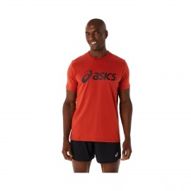 Asics Big Logo Ανδρικη Μπλουζα Κεραμιδι