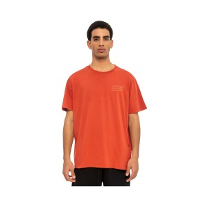 Be Nation Oversized Purposed Graphic Ανδρικη Μπλουζα Πορτοκαλι