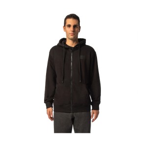 Be Nation Full Zip Ανδρικη Ζακετα Μαυρη
