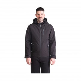 BeNation Softcell Jacket Ανδρικο Μπουφαν Μαυρο