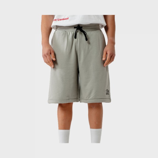 Bee Unususal Fxxxxing Unususal Relaxed Fit Ανδρικη Βερμουδα Γκρι