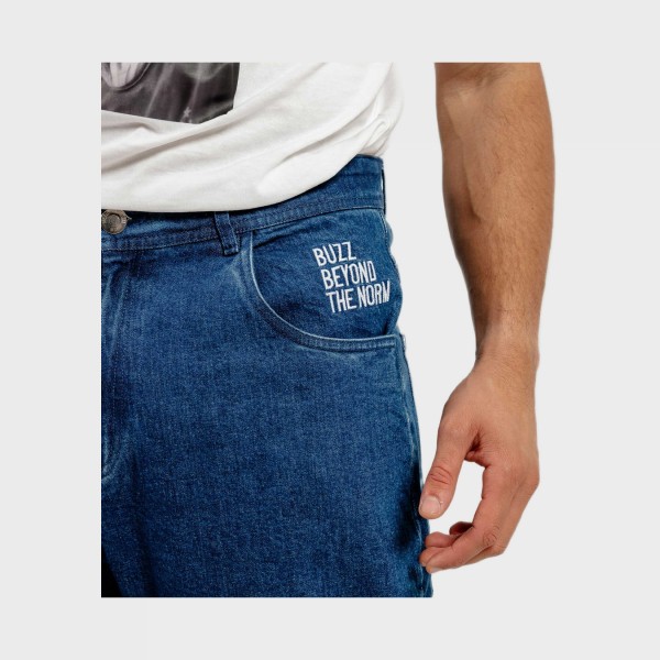 Bee Unusual Relaxed Jeans Washed Mid