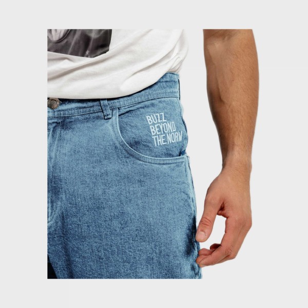 Bee Unusual Relaxed Jeans Washed Mid