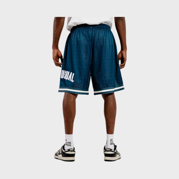 Bee Unusual Mesh Basketball Shorts Woven Ανδρικη Βερμουδα Μπλε