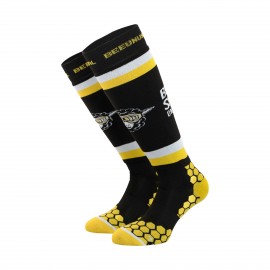 Bee Unusual Black Sheep Performance Unisex Καλτσες Σκι Μαυρο - Κιτρινο