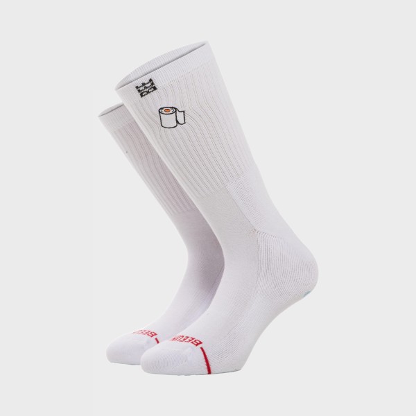 Bee Unusual Getting Shit Done Premium Unisex Καλτσες Λευκες