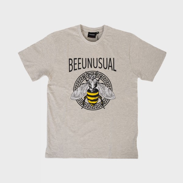 Bee Unusual Melifera Heavy Jersey Ανδρικη Μπλουζα Μπεζ