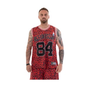 Bee Unusual Wild Bees 84 Basketball Ανδρικη Αμανικη Μπλουζα Κοκκινη