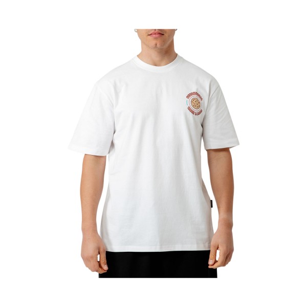 Bee Unusual Wake And Bake Graphic Relaxed Fit Ανδρικη Μπλουζα Λευκη