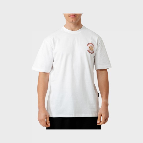 Bee Unusual Wake And Bake Graphic Relaxed Fit Ανδρικη Μπλουζα Λευκη