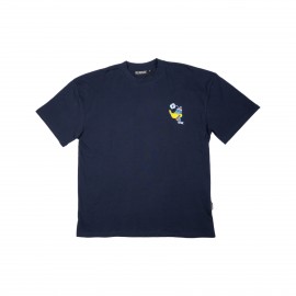 Bee Unususal Flying Duck Oversized Ανδρικη Μπλουζα Μπλε