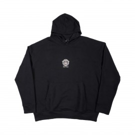 Be Unusual Chill Witch Relaxed FT Hooded Ανδρικο Φουτερ Μαυρο