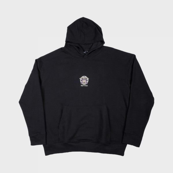 Be Unusual Chill Witch Relaxed FT Hooded Ανδρικο Φουτερ Μαυρο