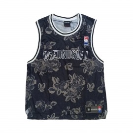 Bee Unusual Dolly Mesh Tank Top Ανδρικη Αμανικη Μπλουζα Μαυρη