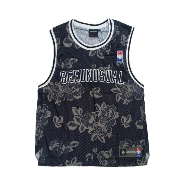 Bee Unusual Dolly Mesh Tank Top Ανδρικη Αμανικη Μπλουζα Μαυρη