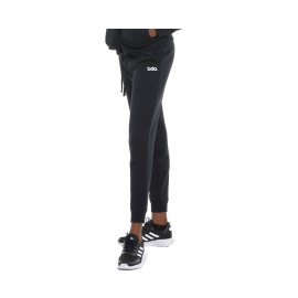 Body Action Fleece Γυναικειο Παντελονι Μαυρο