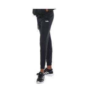Body Action Fleece Γυναικειο Παντελονι Μαυρο