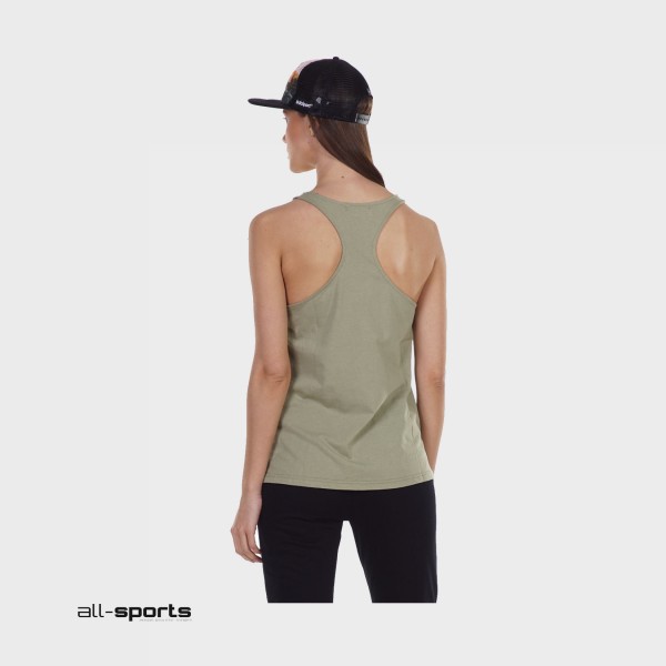 Body Action Workout Γυναικεια Αμανικη Μπλουζα Χακι