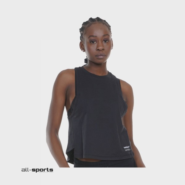 Body Action Αθλητικη Γυναικεια Αμανικη Μπλουζα Μαυρη