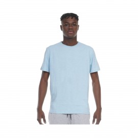 Body Action Crew Neck Ανδρικη Μπλουζα Γαλαζια