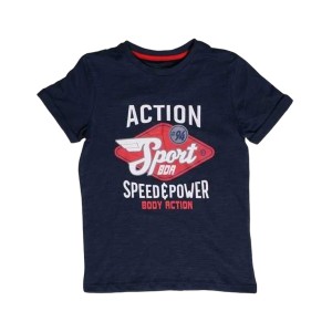 Body Action Speed Power Graphic Παιδικη Μπλουζα Μπλε 