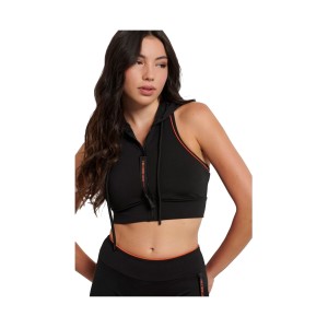 BodyTalk More Fun Studio Sports Γυναικειο Μπουστο Μαυρο  