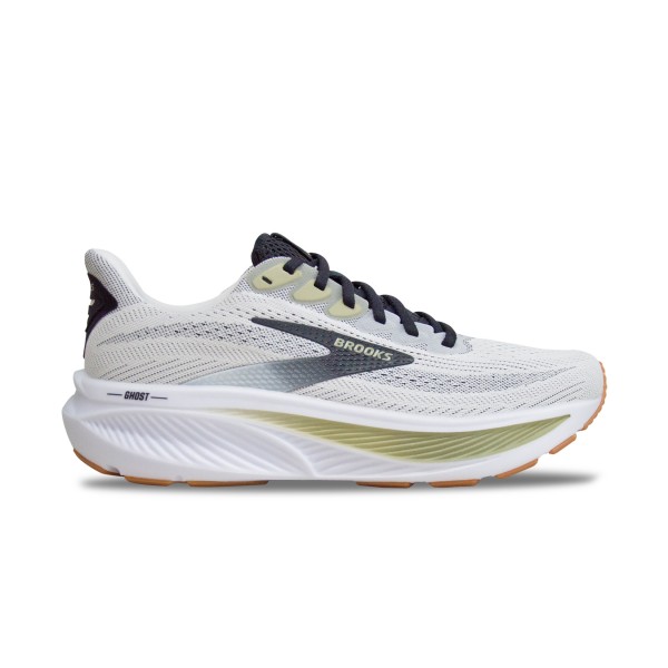 Brooks Ghost 17 Running Ανδρικο Παπουτσι Γκρι - Πρασινο