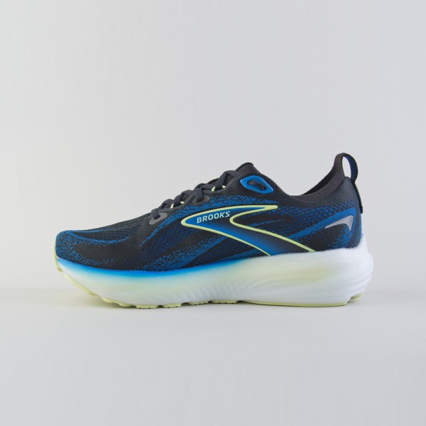 Brooks Glycerin 22 Seamless Running Low Ανδρικο Παπουτσι Μαυρο - Μπλε