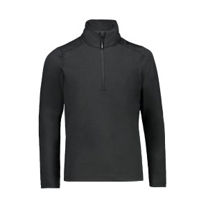CMP Long Sleeve Microfleece Παιδικη Μπλουζα Μαυρη