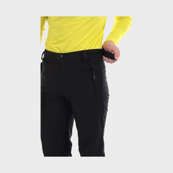 CMP Outdoors With Inner Gaiter Softshell Ανδρικο Παντελονι Μαυρο