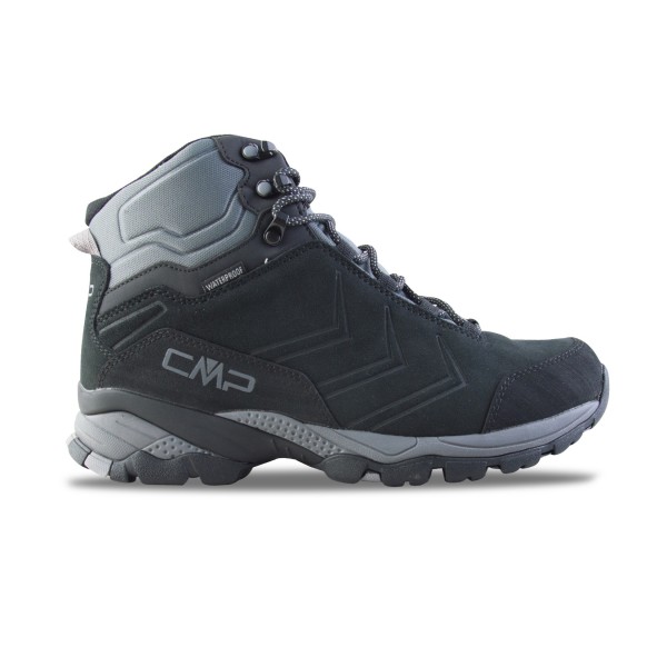 CMP Melnick Mid Waterproof Trekking Ορειβατικο Ανδρικο Παπουτσι Μαυρο