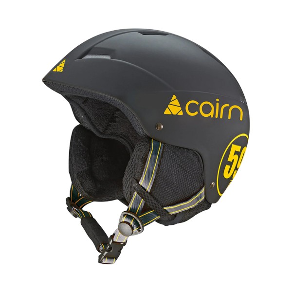Cairn Loc Active Mat Κρανος Για Σκι Και Snowboard Ενηλικων Μαυρο - Κιτρινο