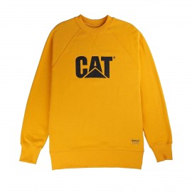 Caterpillar Basic Ανδρικο Φουτερ Κιτρινο