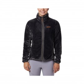 Columbia Fire Side II Sherpa FL Γυναικεια Ζακετα Μαυρη