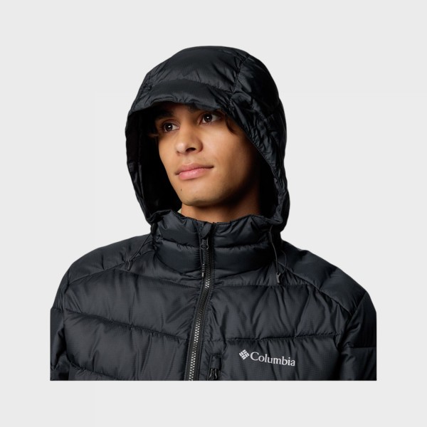 Columbia Labyrinth Loop II Hooded Ανδρικο Μπουφαν Μαυρο