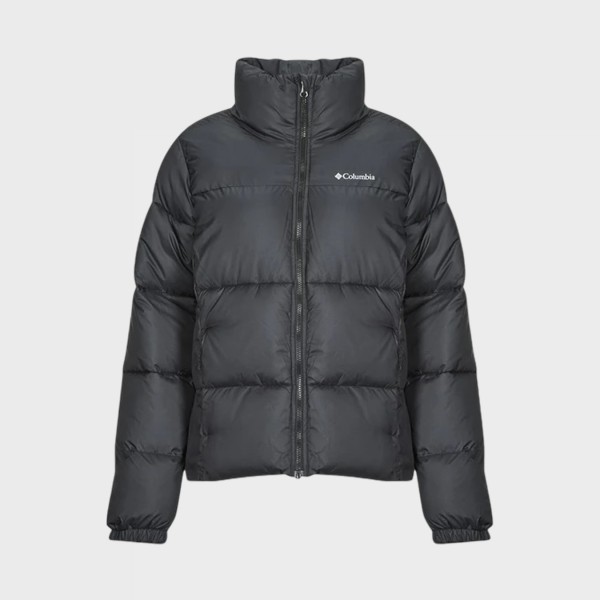 Columbia Puffect II Full Zip Omnie Shield Γυναικειο Μπουφαν Μαυρο