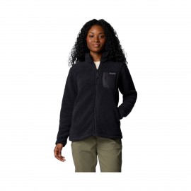 Columbia West Bend Full Fleece Γυναικεια Ζακετα Μαυρη