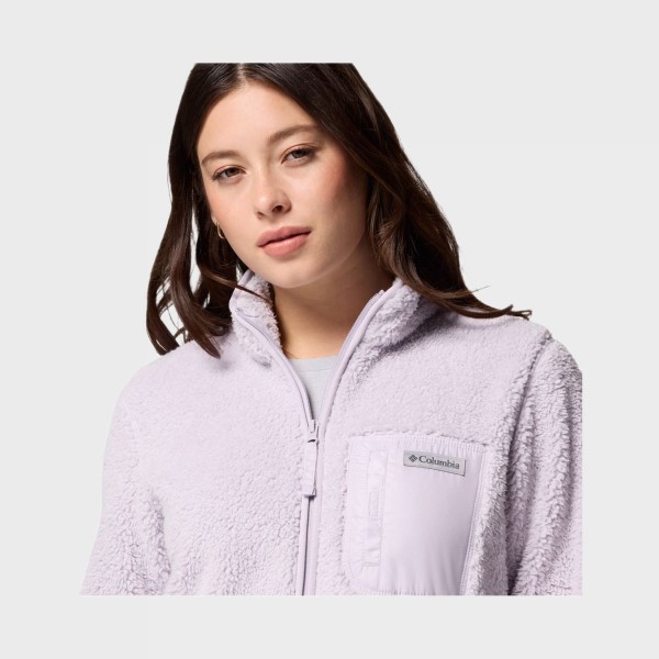 Columbia West Bend Full Fleece Γυναικεια Ζακετα Λιλα