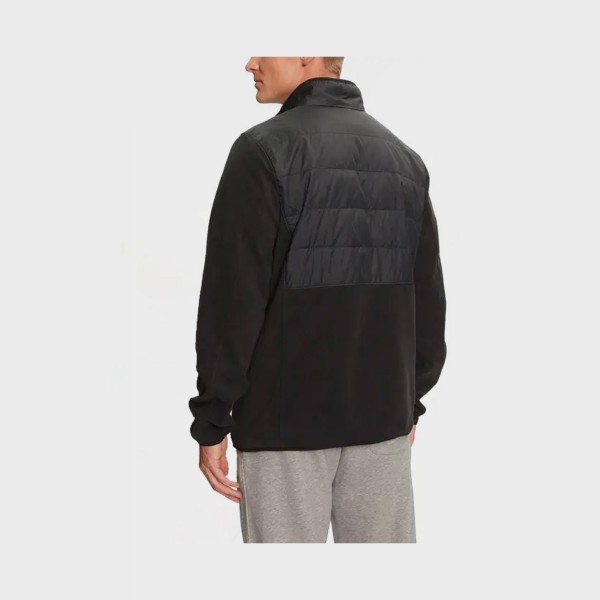 Columbia Basin Butte Fleece II Full Zip Omni Heat Ανδρικη Ζακετα Μαυρη