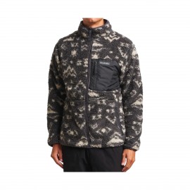 Columbia Winter Pass Fleece Reversable Ανδρικη Ζακετα Γκρι - Μπεζ