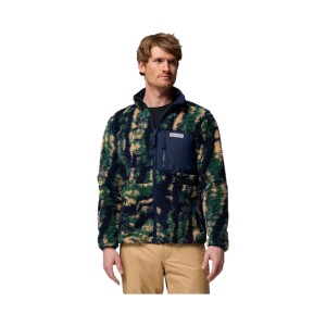 Columbia Winter Pass Fleece Reversable Ανδρικη Ζακετα Μπλε - Πρασινο