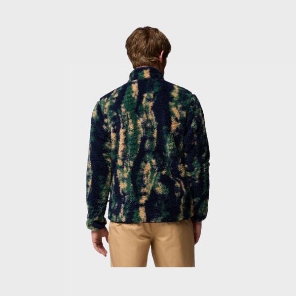 Columbia Winter Pass Fleece Reversable Ανδρικη Ζακετα Μπλε - Πρασινο