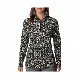 Columbia Glacial IV Printed 1-2 Zip Fleece Γυναικεια Μπλουζα Πολυχρωμη