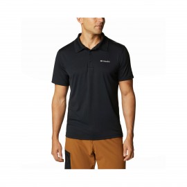 Columbia Utilizer Polo Ανδρικη Μπλουζα Μαυρη