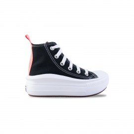 Converse Chuck Taylor All Star Move Platform Παιδικο Παπουτσι Μαυρο