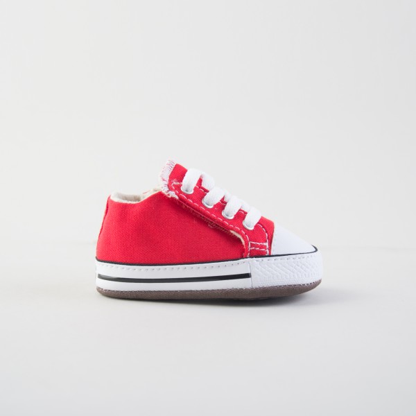 Converse Chuck Taylor All Star Cribster Canvas Βρεφικο Παπουτσι Αγκαλιας Κοκκινο