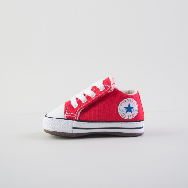 Converse Chuck Taylor All Star Cribster Canvas Βρεφικο Παπουτσι Αγκαλιας Κοκκινο