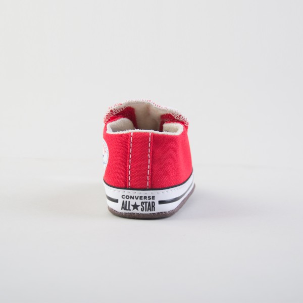 Converse Chuck Taylor All Star Cribster Canvas Βρεφικο Παπουτσι Αγκαλιας Κοκκινο