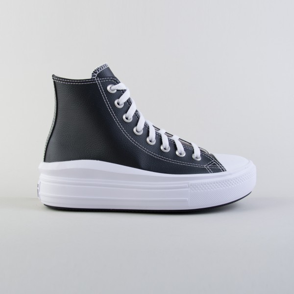 Converse Chuck Taylor All Star Move Platforms Γυναικειο Παπουτσι Μαυρο - Λευκο