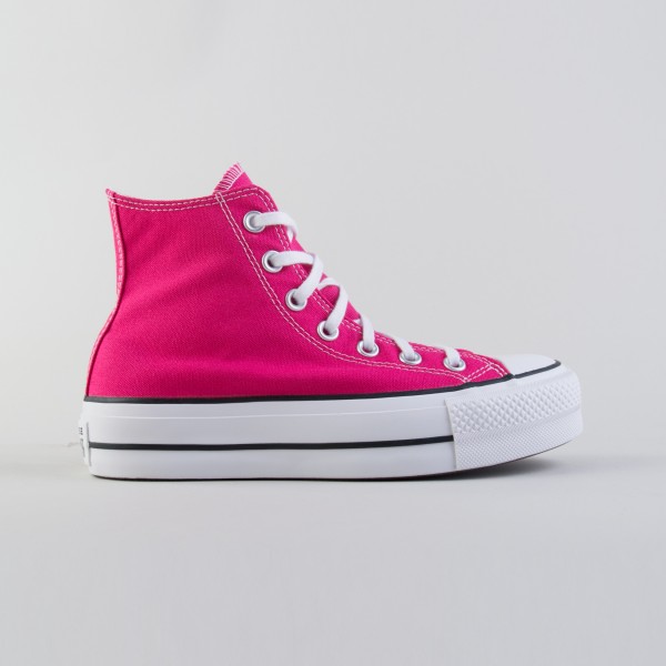 Converse Chuck Taylor All Star Lift Platform Canvas Γυναικειο Παπουτσι Φουξ